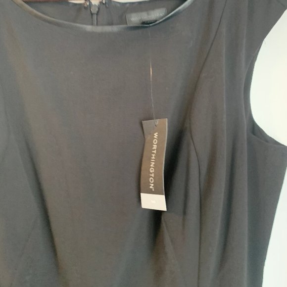 Worthington Little Black Dress, Size 14, NWT - Picture 4 of 6